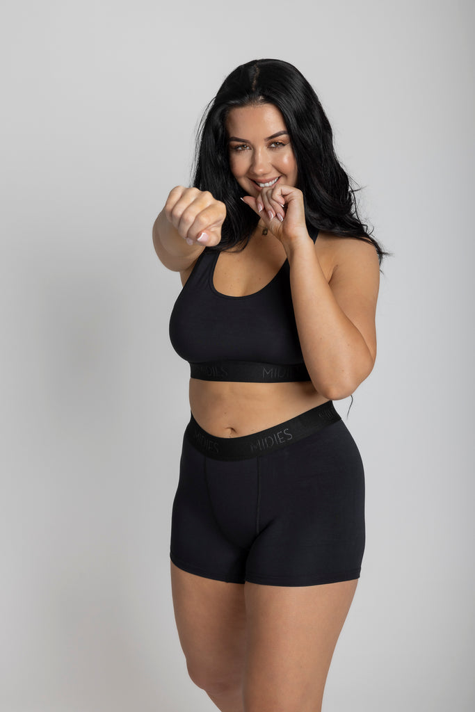 Short style women's underwear for sport