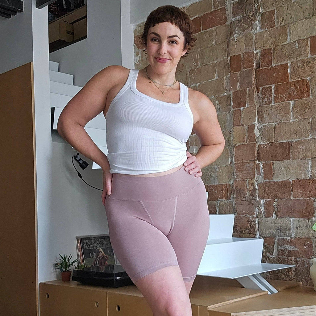5 inch smooth-fit high rise underwear that avoids visible panty lines and creates a seamless look