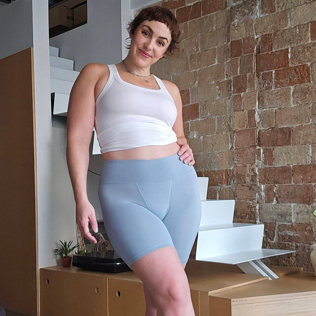 smooth-fit mid rise bamboo underwear made from soft natural fabric for women with sensitive skin